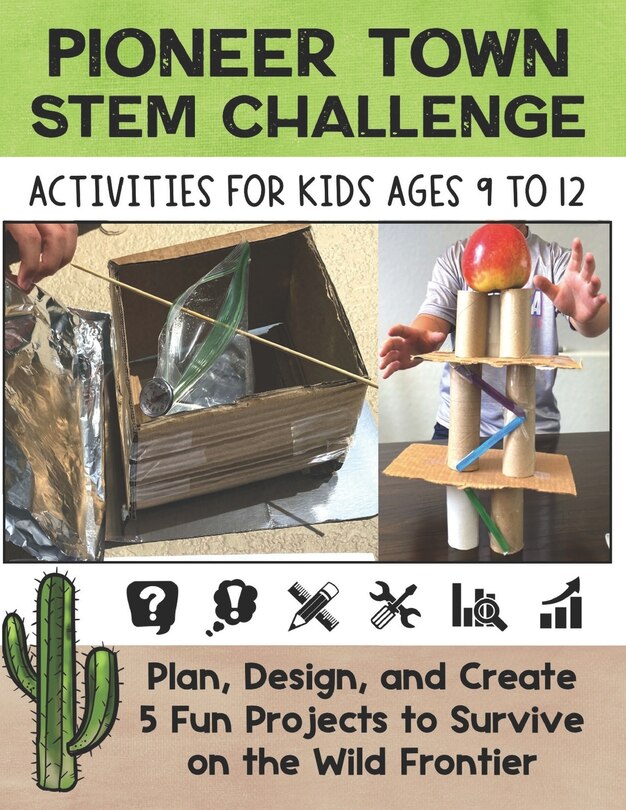 Couverture_STEM Activities Book The Great Pioneer Town Challenge