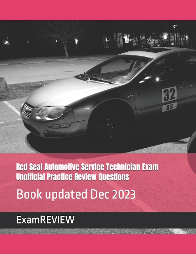 Couverture_Red Seal Automotive Service Technician Exam Unofficial Practice Review Questions