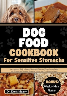 Couverture_Dog Food Cookbook for Sensitive Stomachs