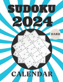 Front cover_2024 hard Sudoku calendar