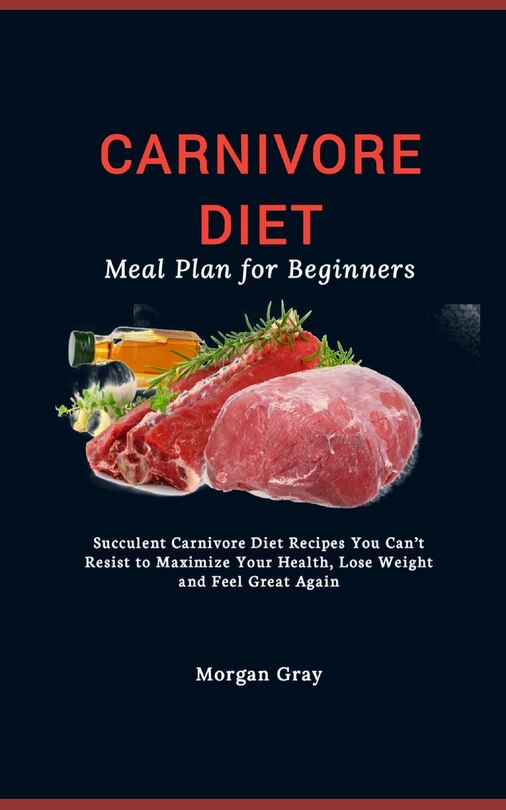 Couverture_Carnivore Diet Meal Plan for Beginners