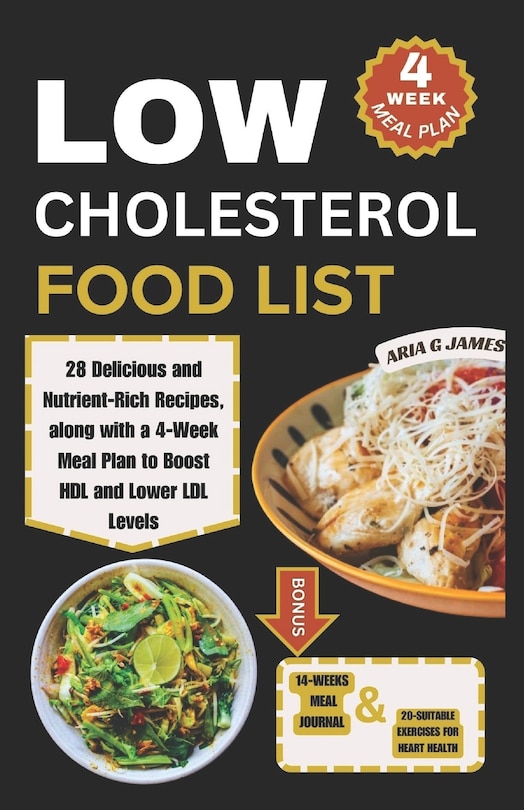 Front cover_Low Cholesterol Food List