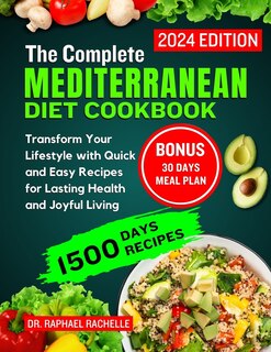 Couverture_The complete Mediterranean diet cookbook 2024