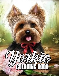 Front cover_Yorkie Coloring Book