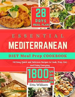 Front cover_Essential Mediterranean Diet Meal Prep Cookbook