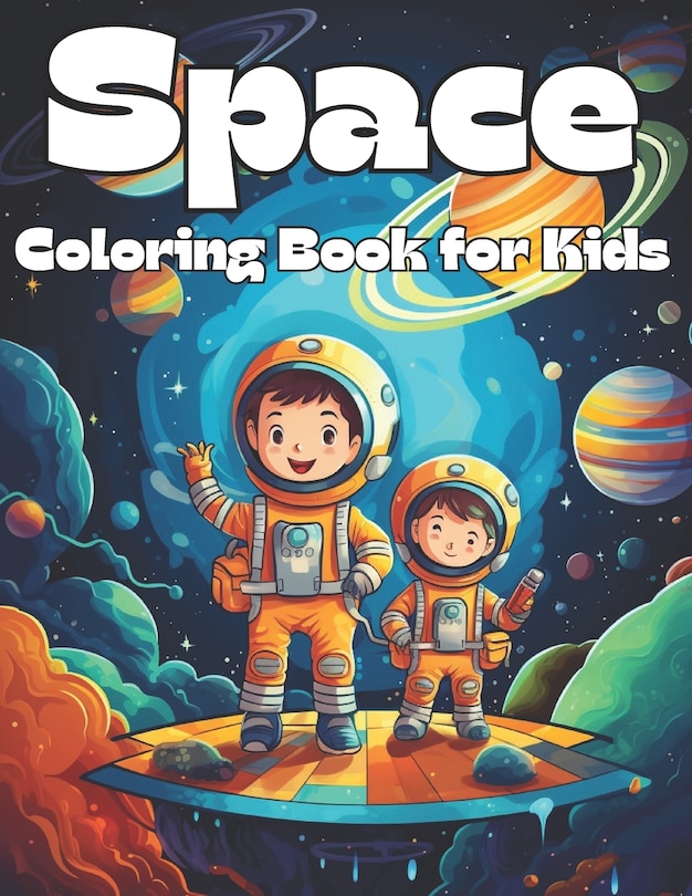 Couverture_Space Coloring Book for Kids