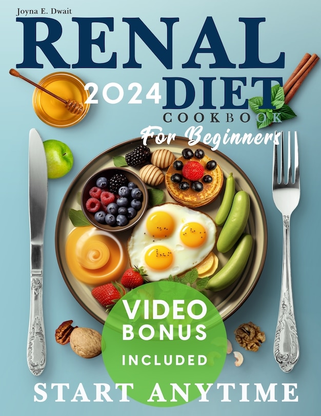 Front cover_Renal Diet Cookbook for Beginners
