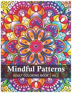 Front cover_Mindful Patterns Coloring Book for Adults