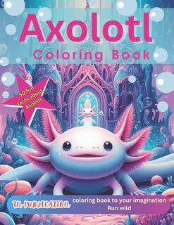 Front cover_Axolotl Coloring Book