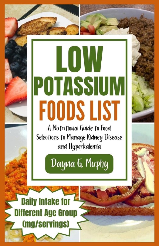 Front cover_Low Potassium Foods List