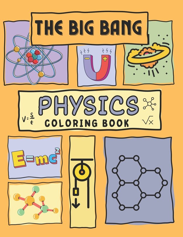 Front cover_The Big Bang Physics Coloring Book