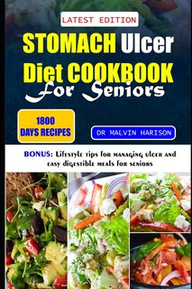 Front cover_Stomach Ulcer Diet Cookbook for Seniors