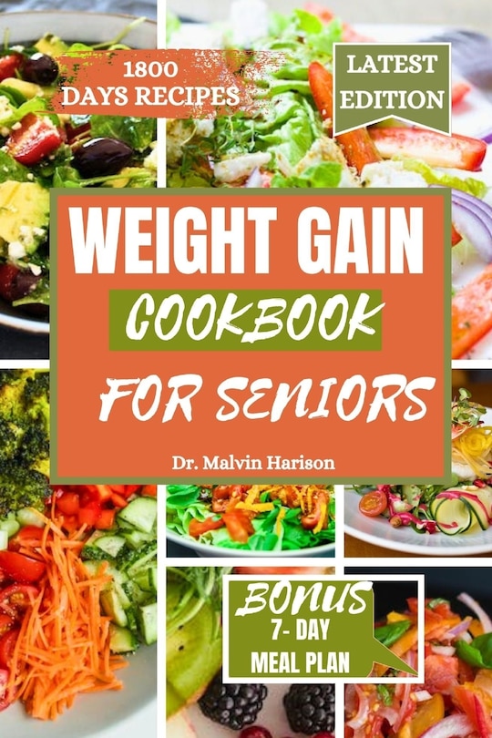 Front cover_Weight Gain Cookbook for Seniors