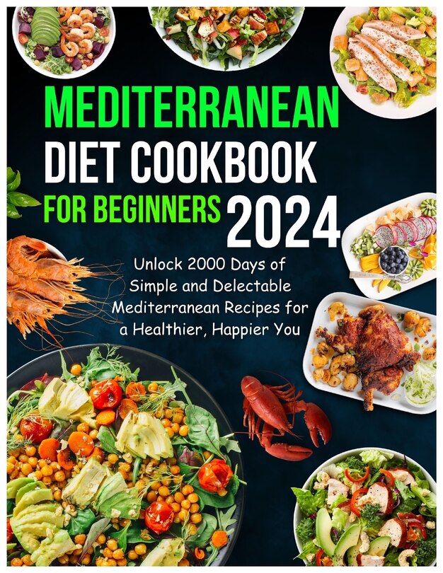 Couverture_Mediterranean Diet Cookbook for Beginners 2024
