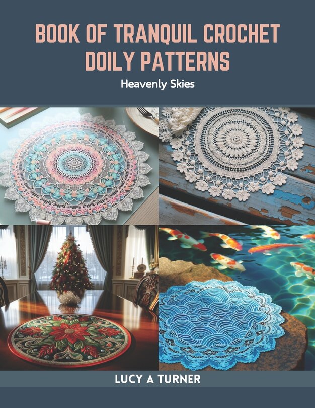 Front cover_Book of Tranquil Crochet Doily Patterns
