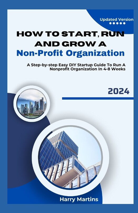 Couverture_How to Start, Run and Grow a Non-Profit Organization
