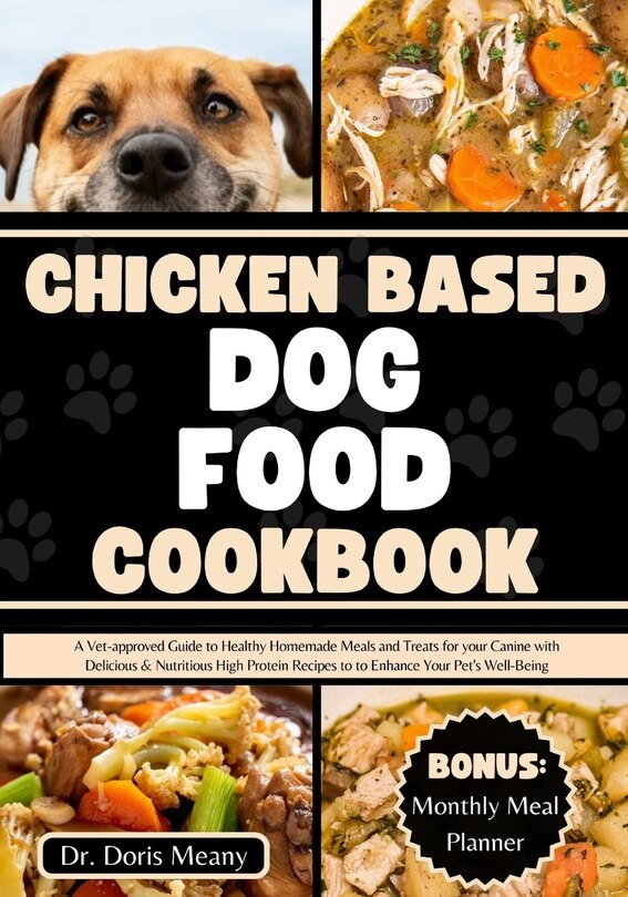 Couverture_Chicken Based Dog Food Cookbook