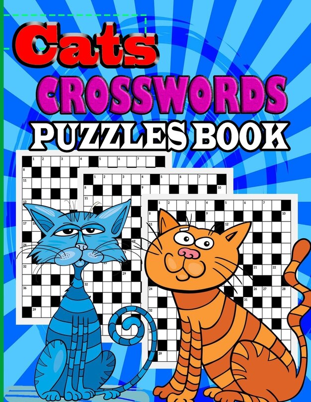 Front cover_Cats Crossword Puzzles