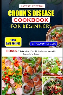 Front cover_Crohn's Disease Cookbook for Beginners