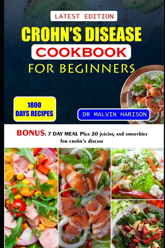Front cover_Crohn's Disease Cookbook for Beginners