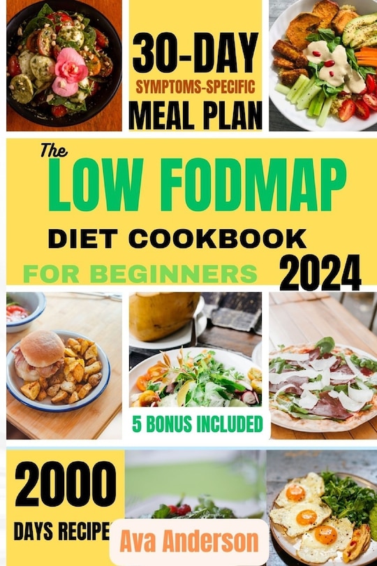 Front cover_The Low FODMAP Diet Cookbook for Beginners
