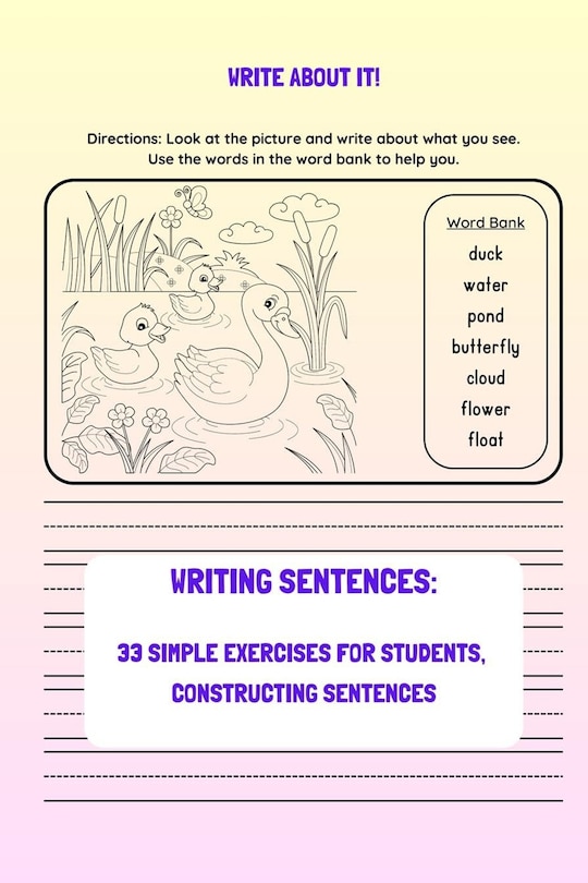 Front cover_Writing sentences