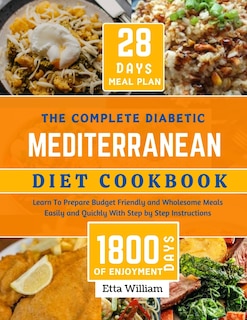 Front cover_The Complete Diabetic MEDITERRANEAN Diet Cookbook