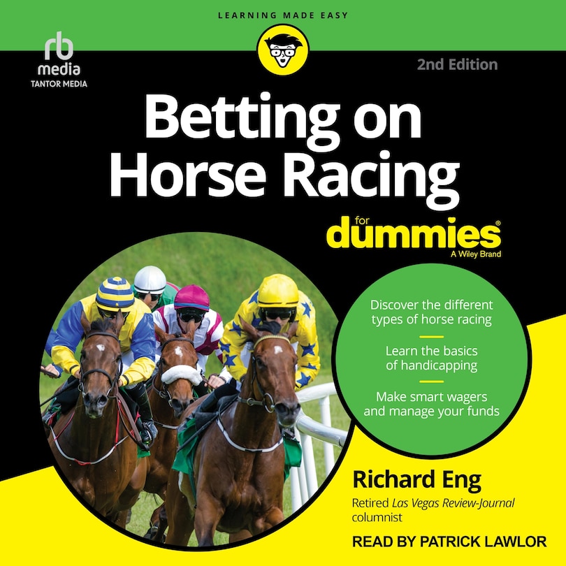 Front cover_Betting On Horse Racing For Dummies, 2nd Edition