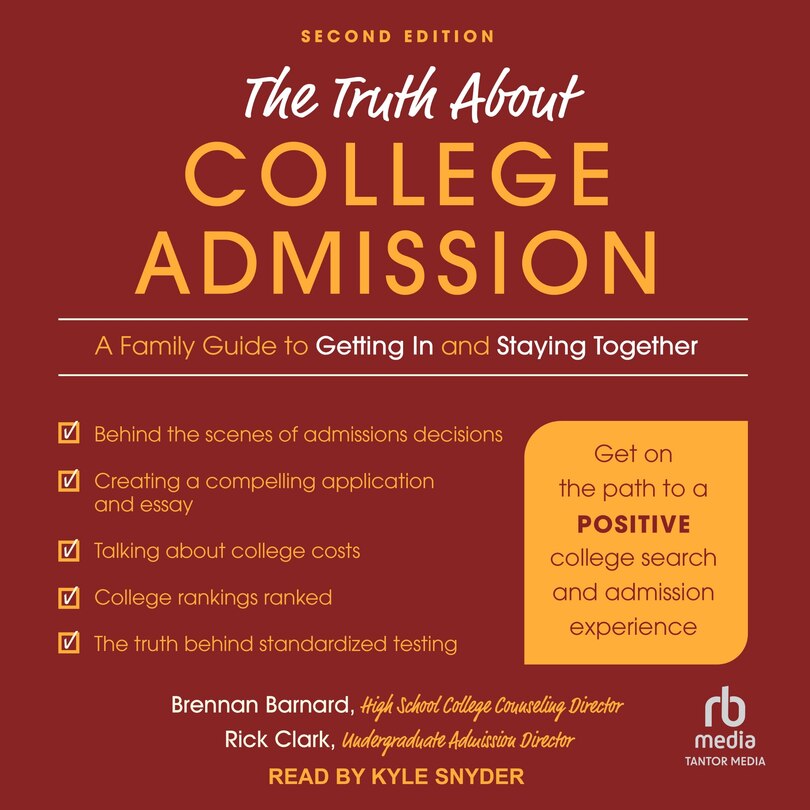 Couverture_The Truth about College Admission