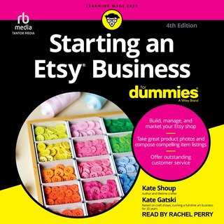 Front cover_Starting an Etsy Business For Dummies, 4th Edition