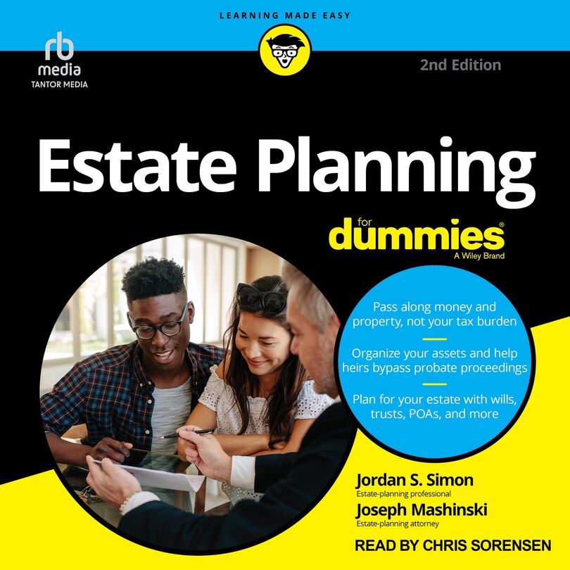 Couverture_Estate Planning For Dummies, 2nd Edition