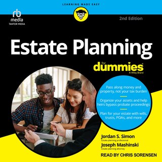 Couverture_Estate Planning For Dummies, 2nd Edition