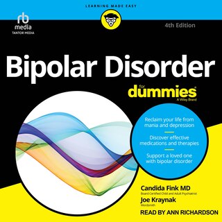 Front cover_Bipolar Disorder For Dummies, 4th Edition