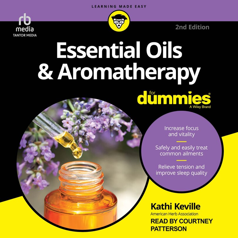 Front cover_Essential Oils & Aromatherapy For Dummies