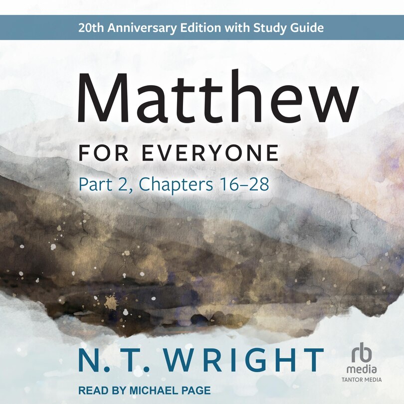 Front cover_Matthew for Everyone, Part 2