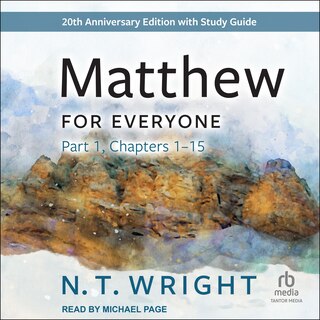 Front cover_Matthew for Everyone, Part 1