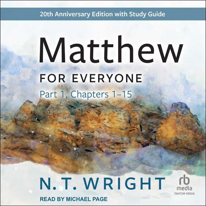 Front cover_Matthew for Everyone, Part 1