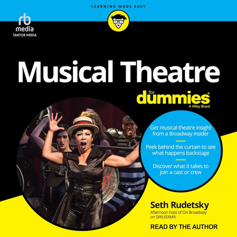 Front cover_Musical Theatre For Dummies