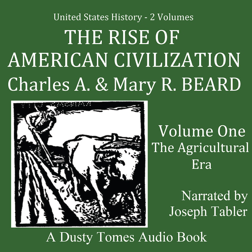 Front cover_The Rise of American Civilization, Vol. 1