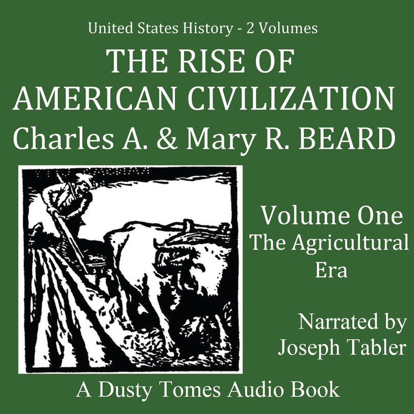 Front cover_The Rise of American Civilization, Vol. 1