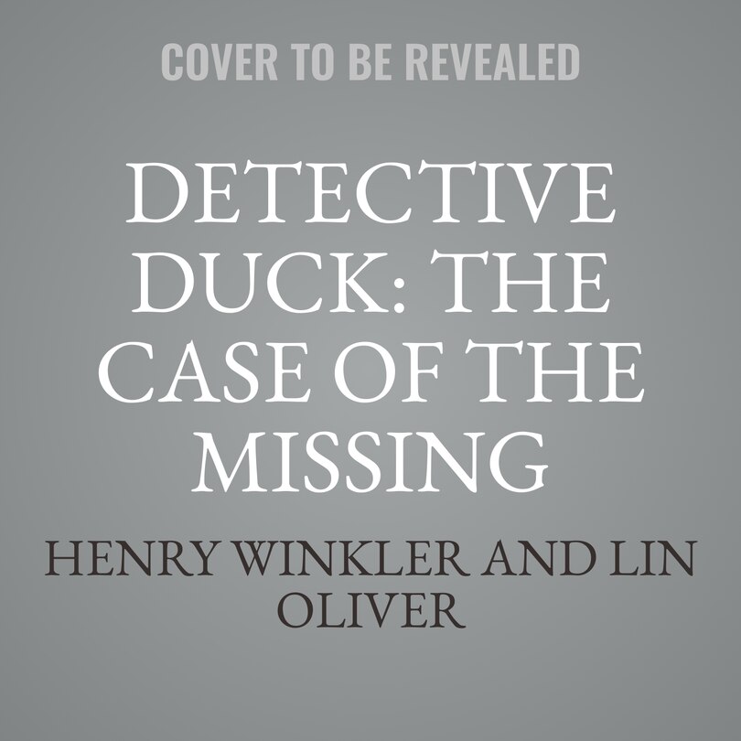Front cover_Detective Duck