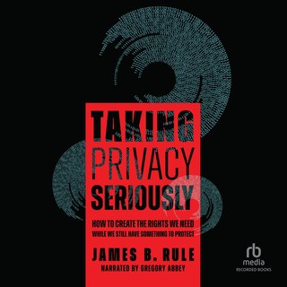 Front cover_Taking Privacy Seriously