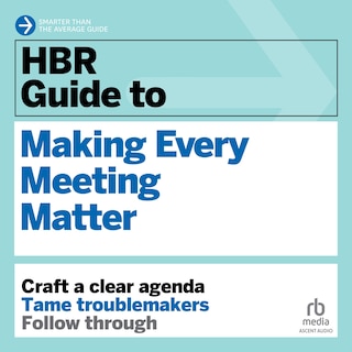 Front cover_HBR Guide to Making Every Meeting Matter