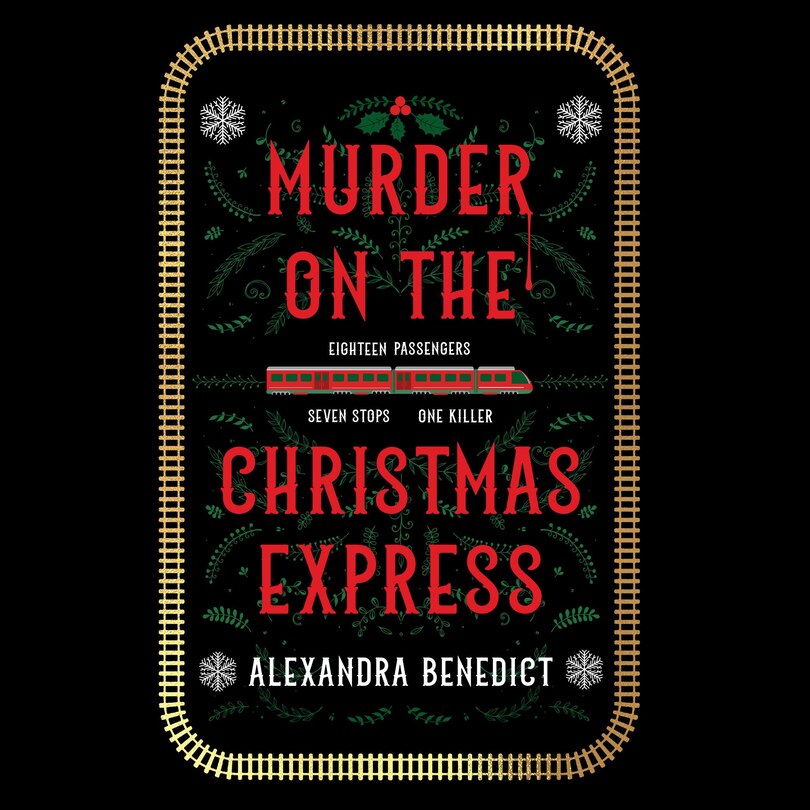 Front cover_Murder on the Christmas Express