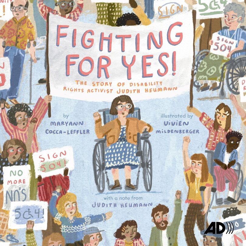 Front cover_Fighting For YES! (Audio Descriptive)