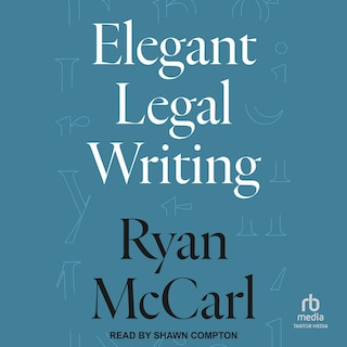 Couverture_Elegant Legal Writing