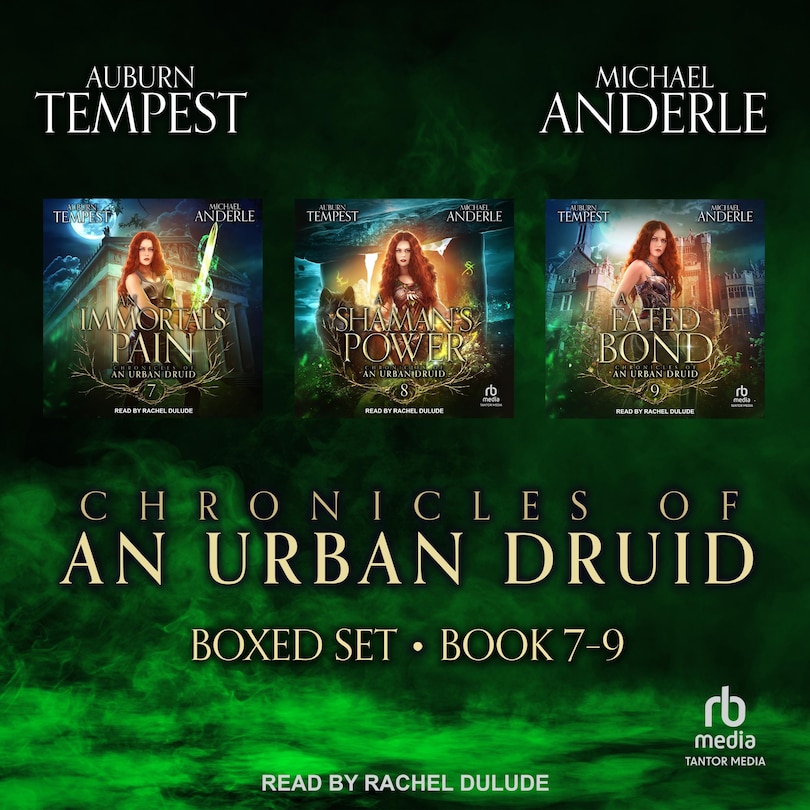 Front cover_Chronicles of an Urban Druid Boxed Set