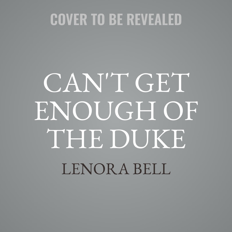 Front cover_Can't Get Enough of the Duke