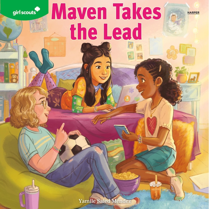 Couverture_Girl Scouts: Maven Takes the Lead