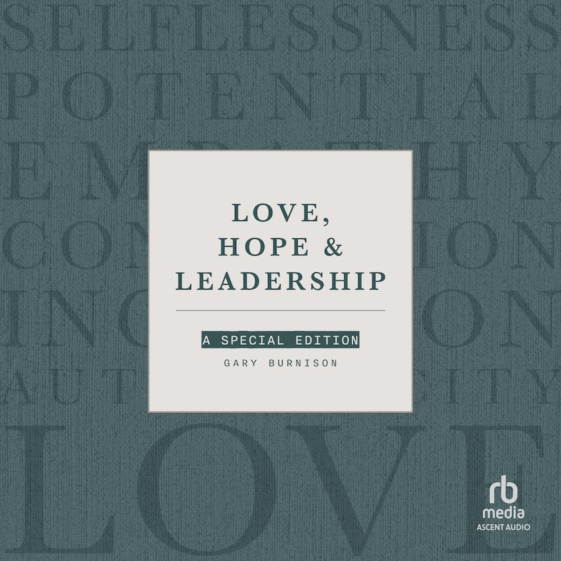 Front cover_Love, Hope & Leadership